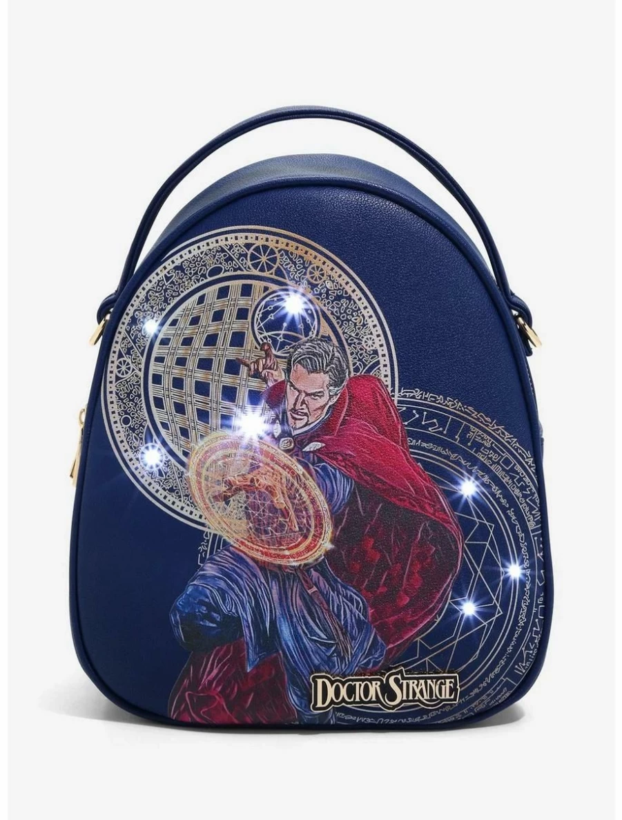 Marvel Doctor Strange Multiverse of Madness Light Up Mini Backpack – Spellcasting Design, BoxLunch Exclusive Collectible