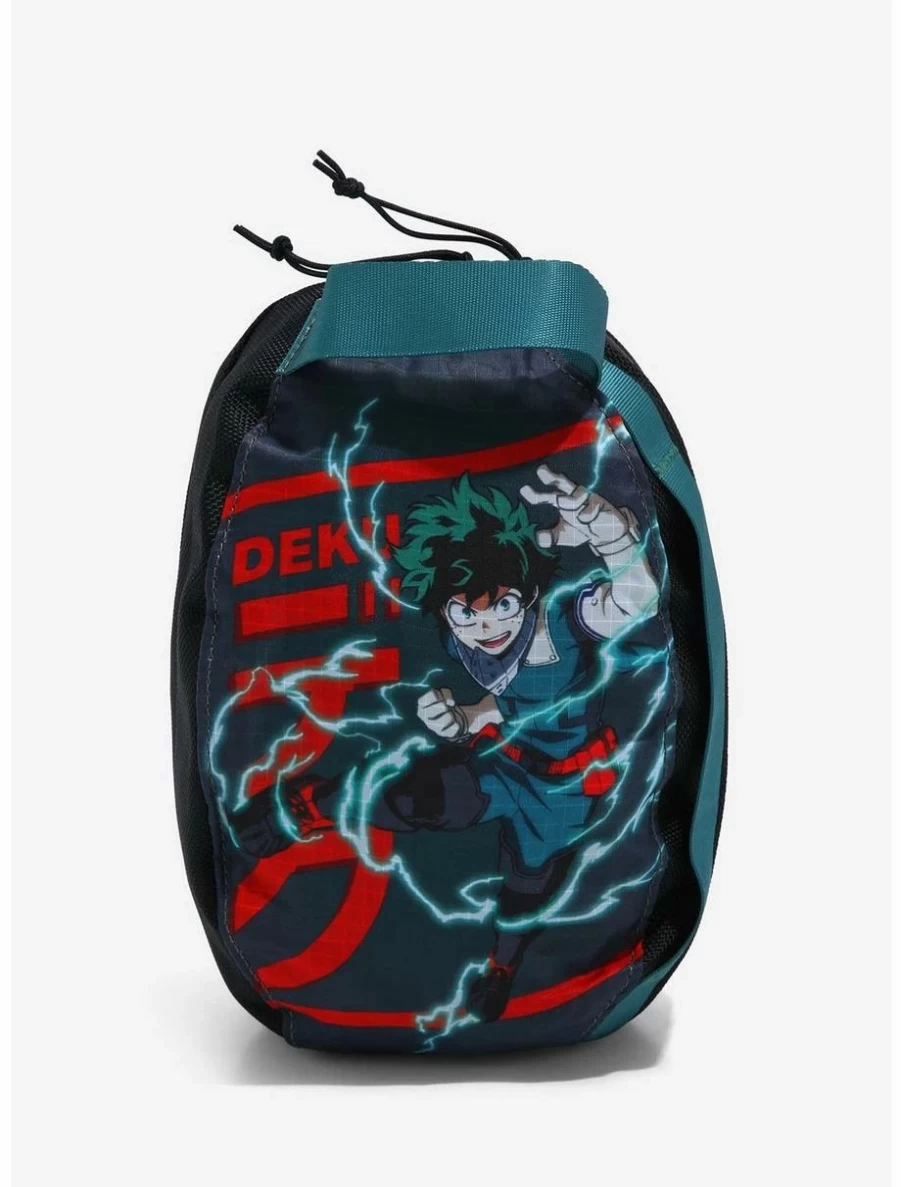 "My Hero Academia Deku All For One Toiletries Bag – BoxLunch Exclusive Cosmetics Pouch"