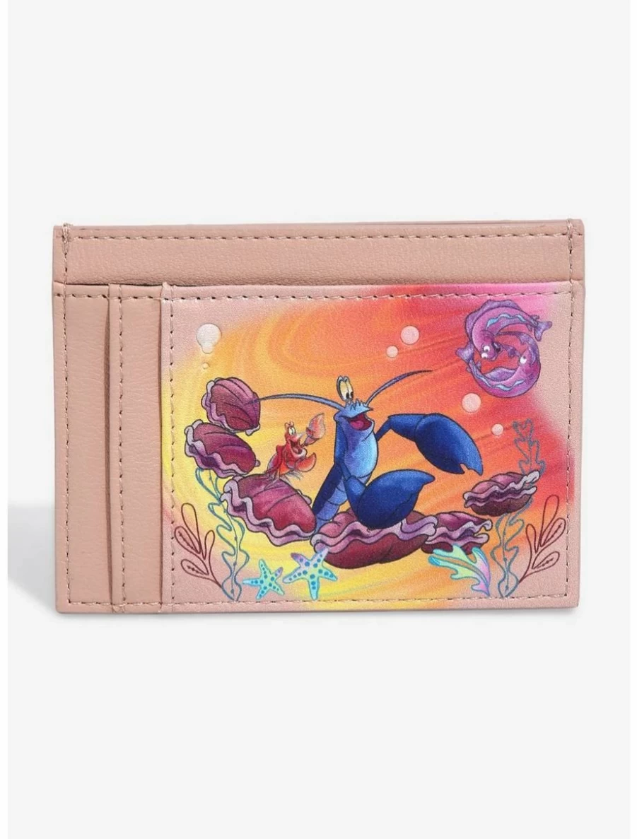 Disney The Little Mermaid Under The Sea Danielle Nicole Cardholder Wallet BoxLunch Exclusive Collectible