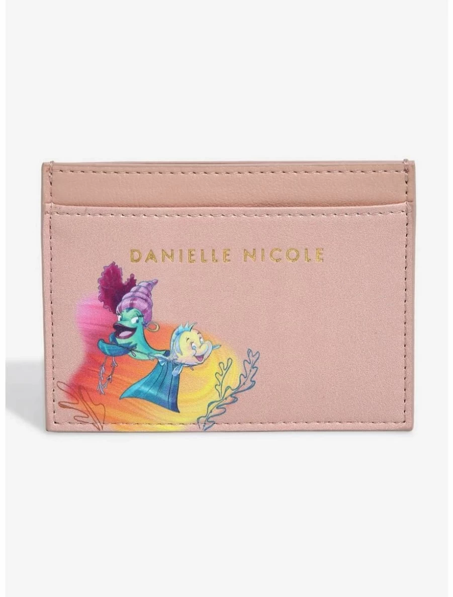Disney The Little Mermaid Under The Sea Danielle Nicole Cardholder Wallet BoxLunch Exclusive Collectible