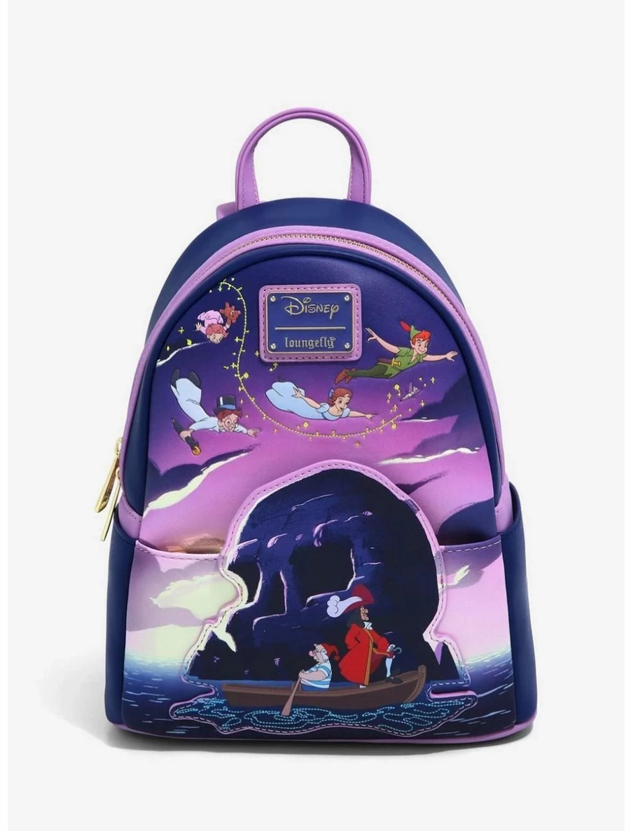 Disney Peter Pan Skull Rock Mini Backpack by Loungefly - BoxLunch Exclusive Collectible