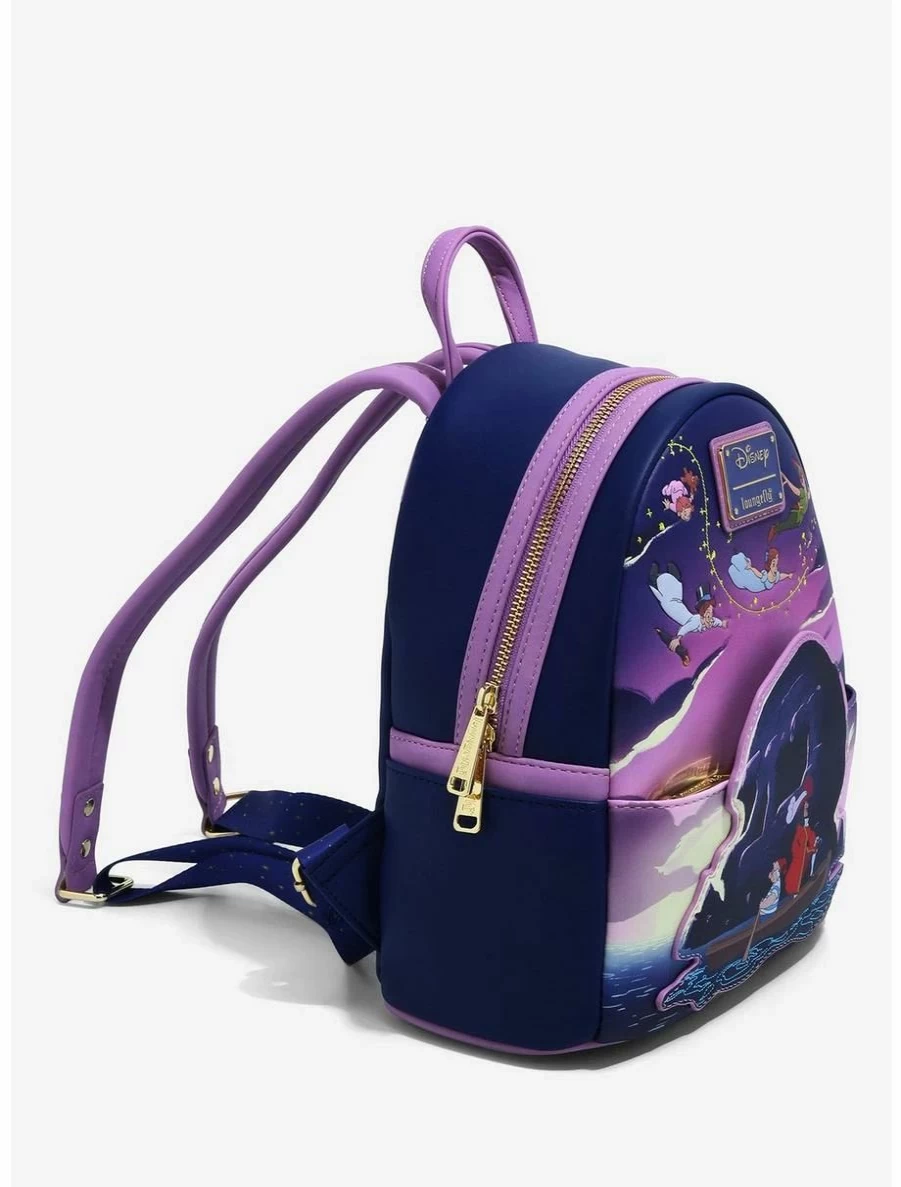 Disney Peter Pan Skull Rock Mini Backpack by Loungefly - BoxLunch Exclusive Collectible