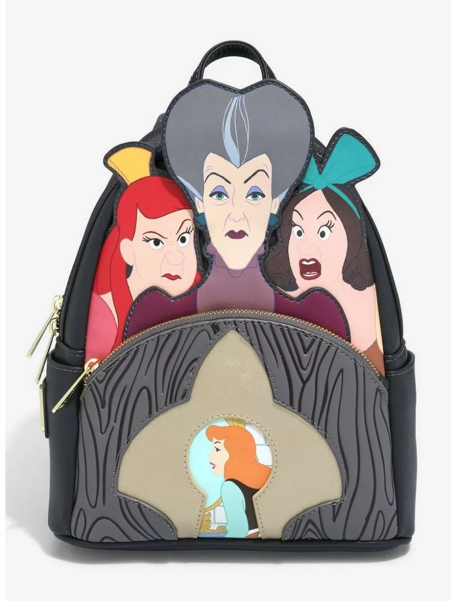 Disney Cinderella Step Sisters Mini Backpack by Loungefly - Boxlunch Exclusive