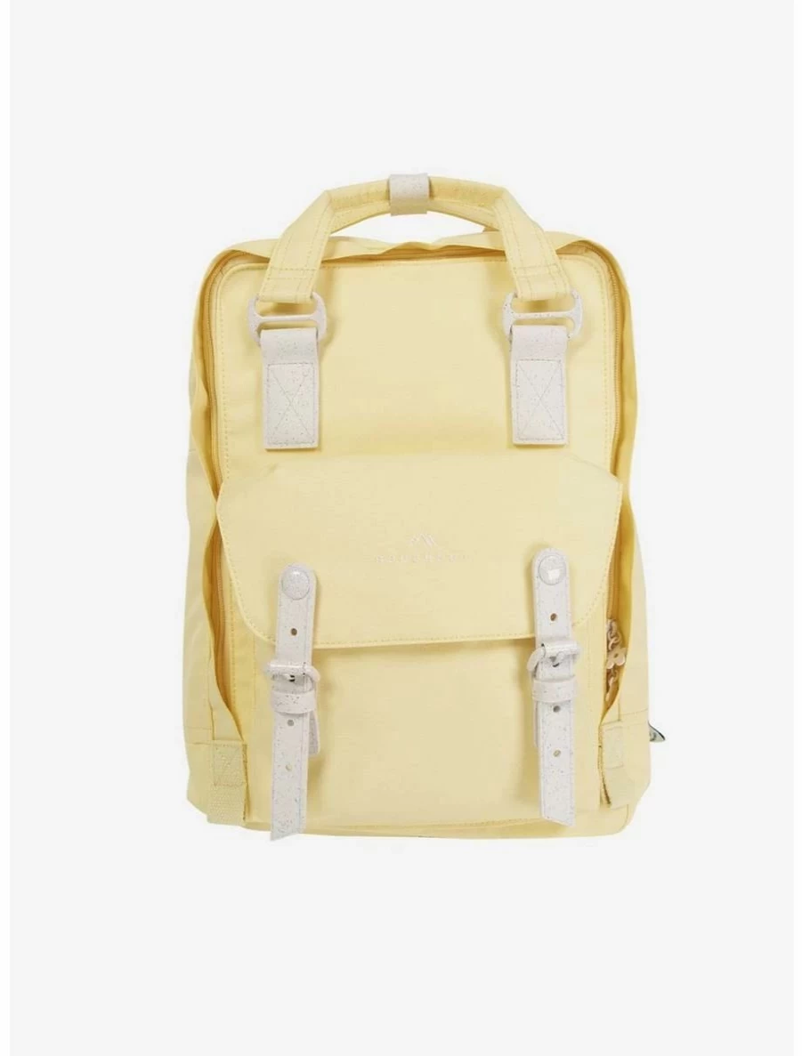 Monet-Inspired Doughnut & Macaron Print Buttery Soft Backpack for Lunch Box Storage