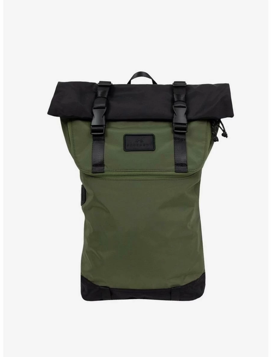 Christopher Go Wild Black X Army Print Doughnut Backpack by BoxLunch