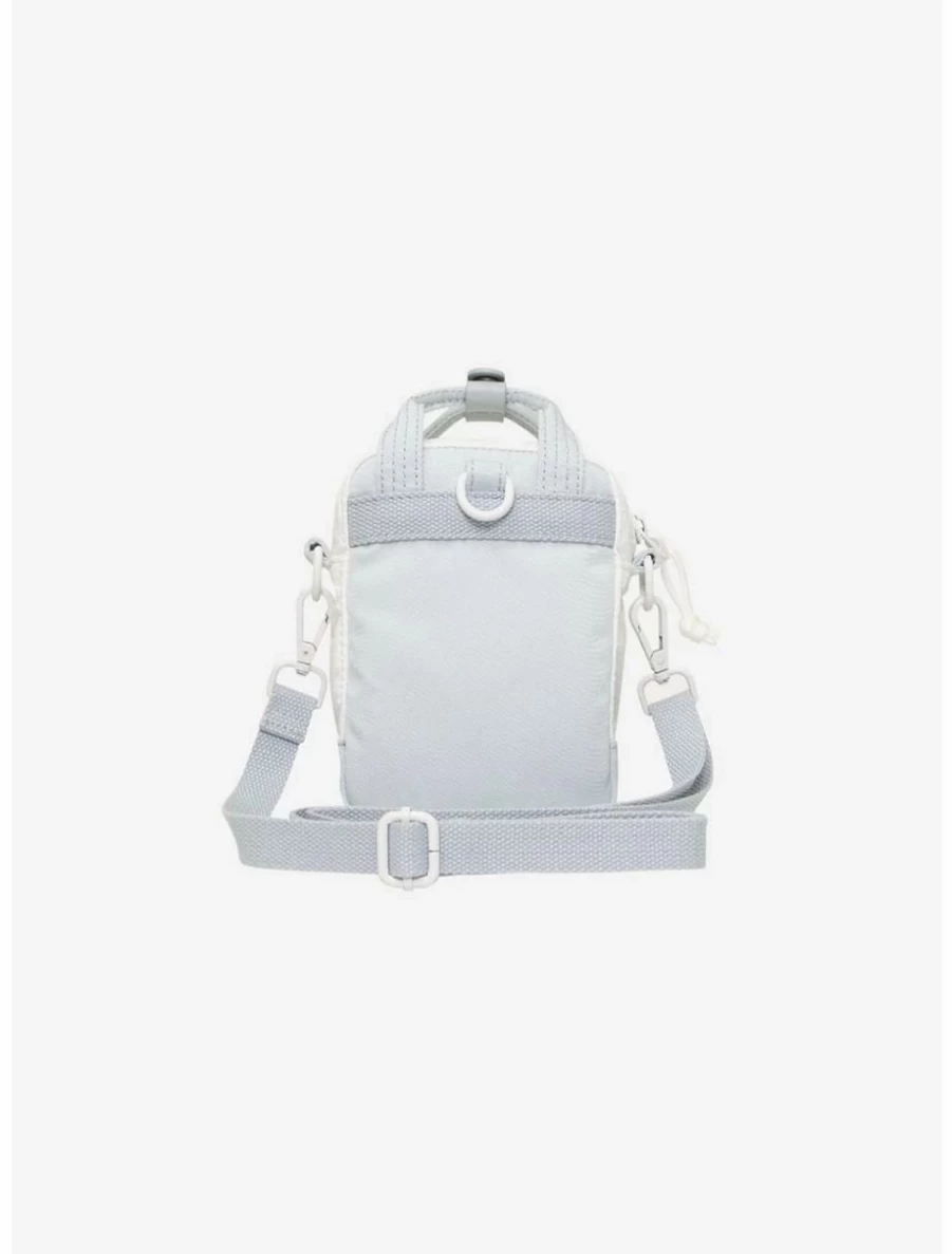Milky Blueberry Mini Crossbody Bag - Doughnut Macaron Tiny Milkshake Design Cute Shoulder Purse