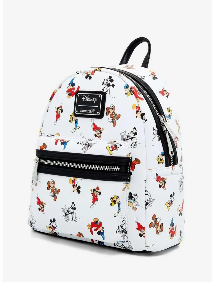 Loungefly Exclusive Disney Mickey Mouse Allover Print Mini Backpack - BoxLunch Limited Edition