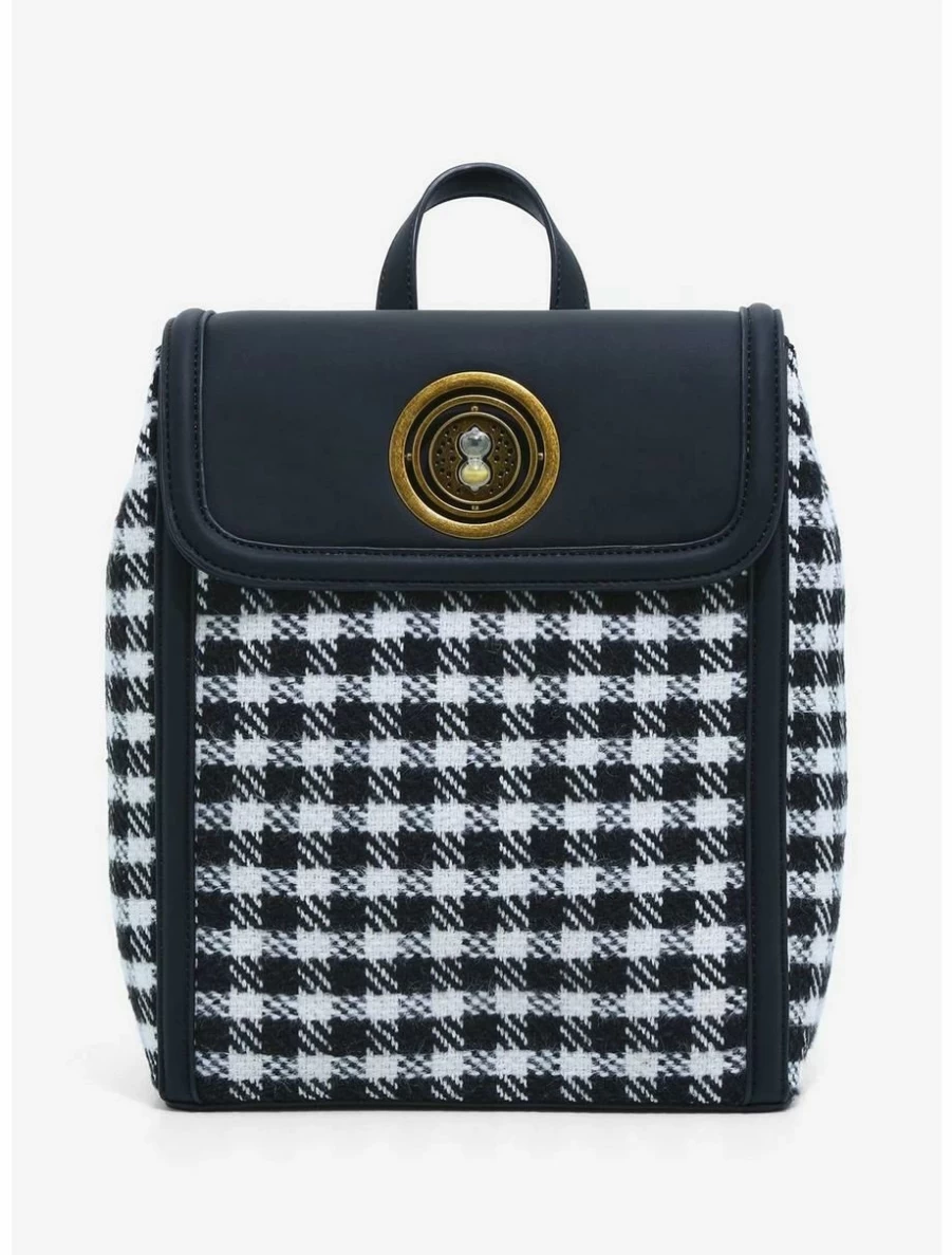 Harry Potter Time Turner Mini Backpack Houndstooth Design - BoxLunch Exclusive Collectible
