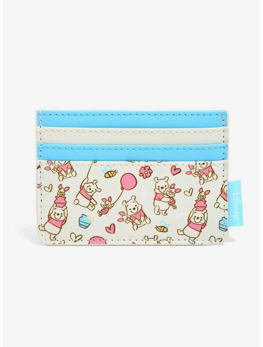 Loungefly Disney Winnie The Pooh Piglet Sketch Card Holder - BoxLunch Exclusive Wallet