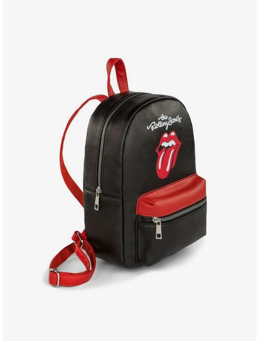 Bugatti Rolling Stones Vegan Leather Mini Backpack - Black Boxlunch Exclusive