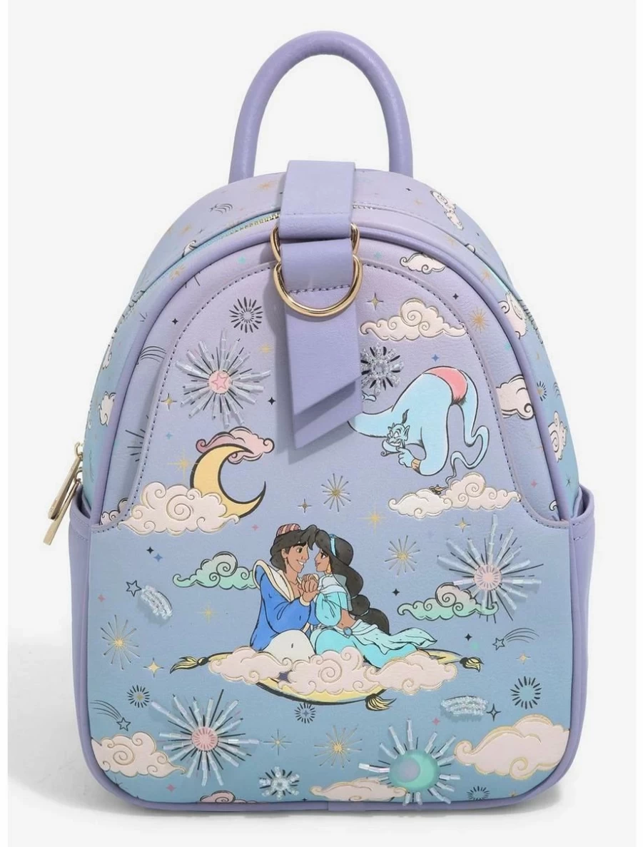Disney Aladdin Our Universe Mini Backpack - BoxLunch Exclusive Characters In The Sky Design