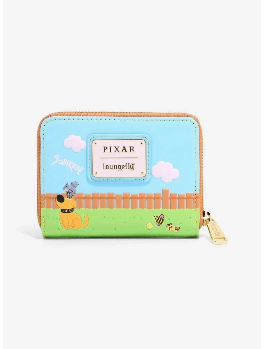 Disney Pixar Up House & Characters Small Zip Wallet by Loungefly - BoxLunch Exclusive Collectible
