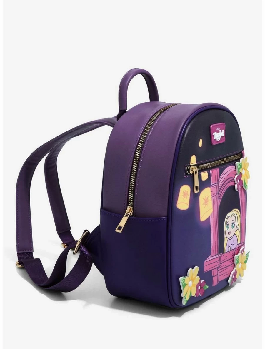 Disney Tangled Mini Backpack - Chibi Rapunzel Design - BoxLunch Exclusive Collectible