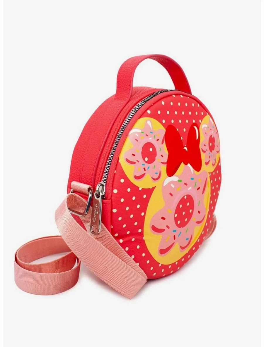 Disney Minnie Mouse Donut Ears Headband with Polka Dot Crossbody Bag - BoxLunch Exclusive