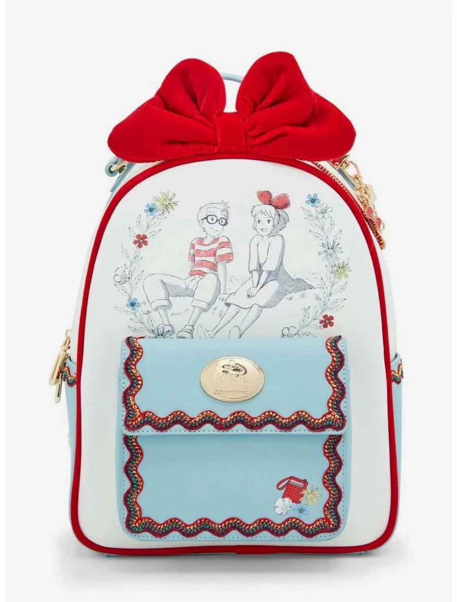"Studio Ghibli Kiki's Delivery Service Mini Backpack - Kiki's Bow Design BoxLunch Exclusive"