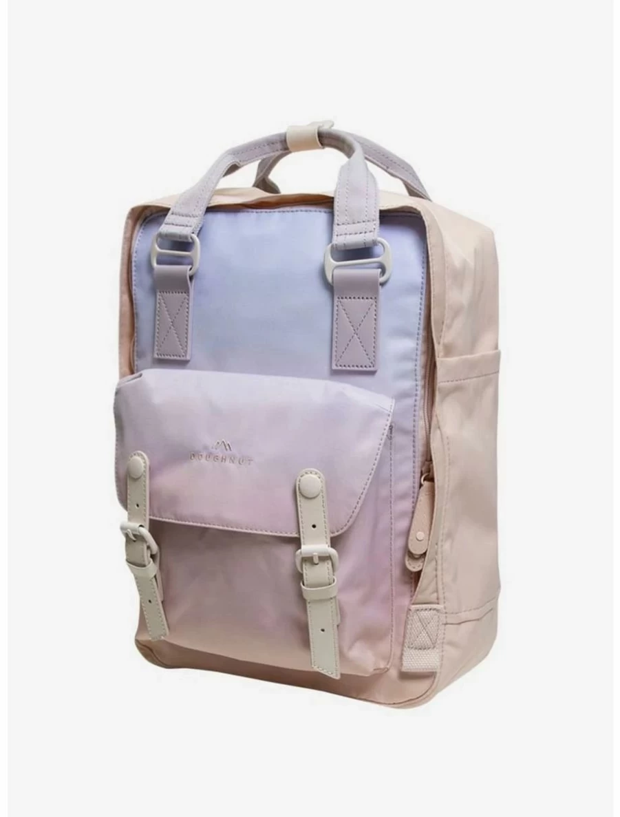 "BoxLunch Exclusive Doughnut Macaroon Backpack - Sky Series Sunrise Design"