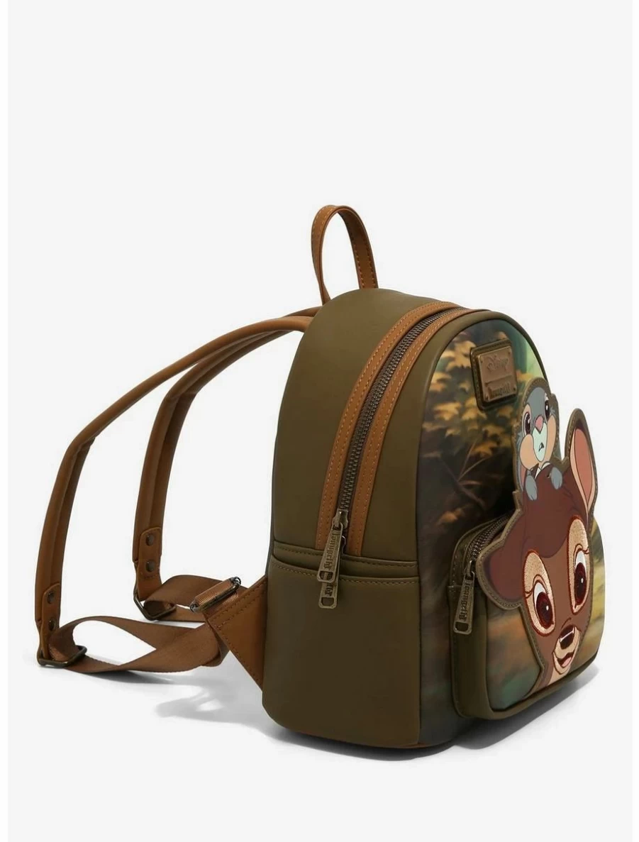 Loungefly Exclusive Disney Bambi & Thumper Peeking Mini Backpack - BoxLunch Limited Edition