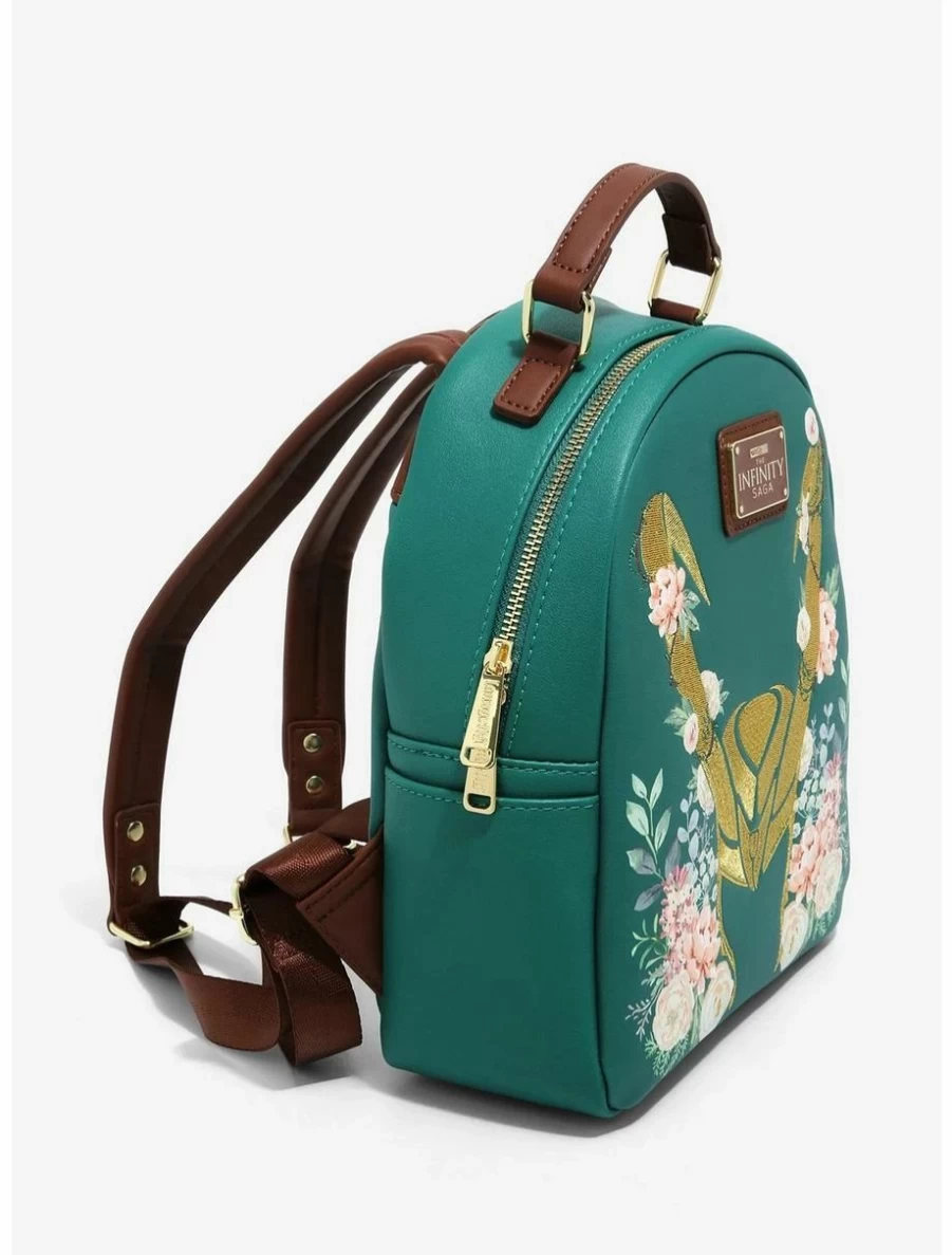 Loungefly Marvel Loki Floral Mini Backpack - Exclusive BoxLunch Design