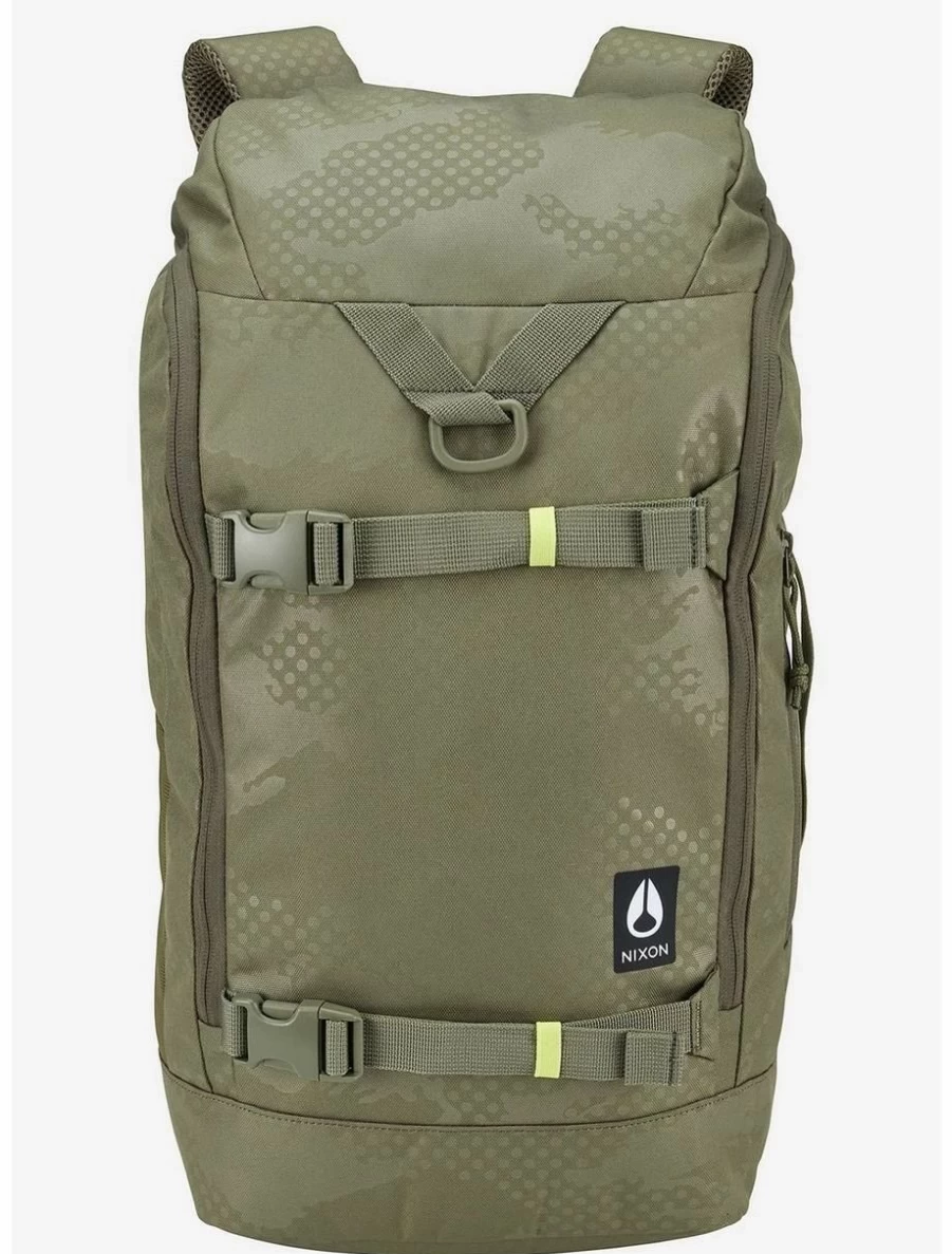 Nixon Hauler 25L Olive Dot Camo Backpack - Durable Tactical Daypack for Outdoor Adventures