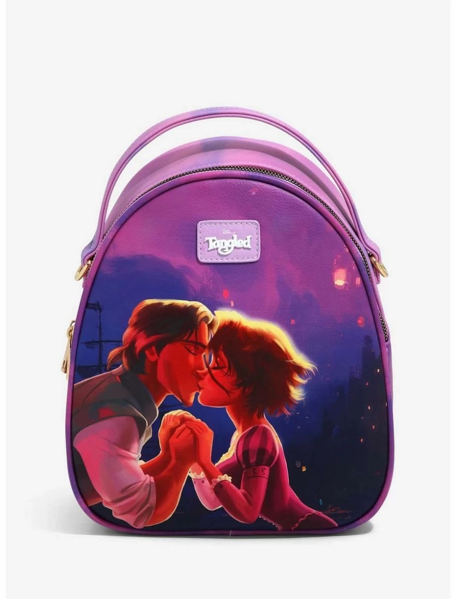 Disney Tangled Rapunzel & Flynn Mini Backpack - Light Up Lantern Design, Limited Edition BoxLunch Exclusive