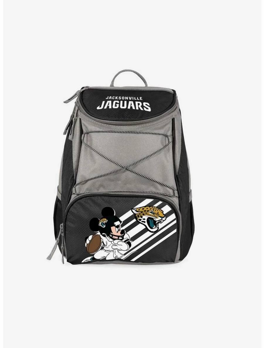 Disney Mickey Mouse NFL Jacksonville Jaguars Themed Cool Backpack for Fans