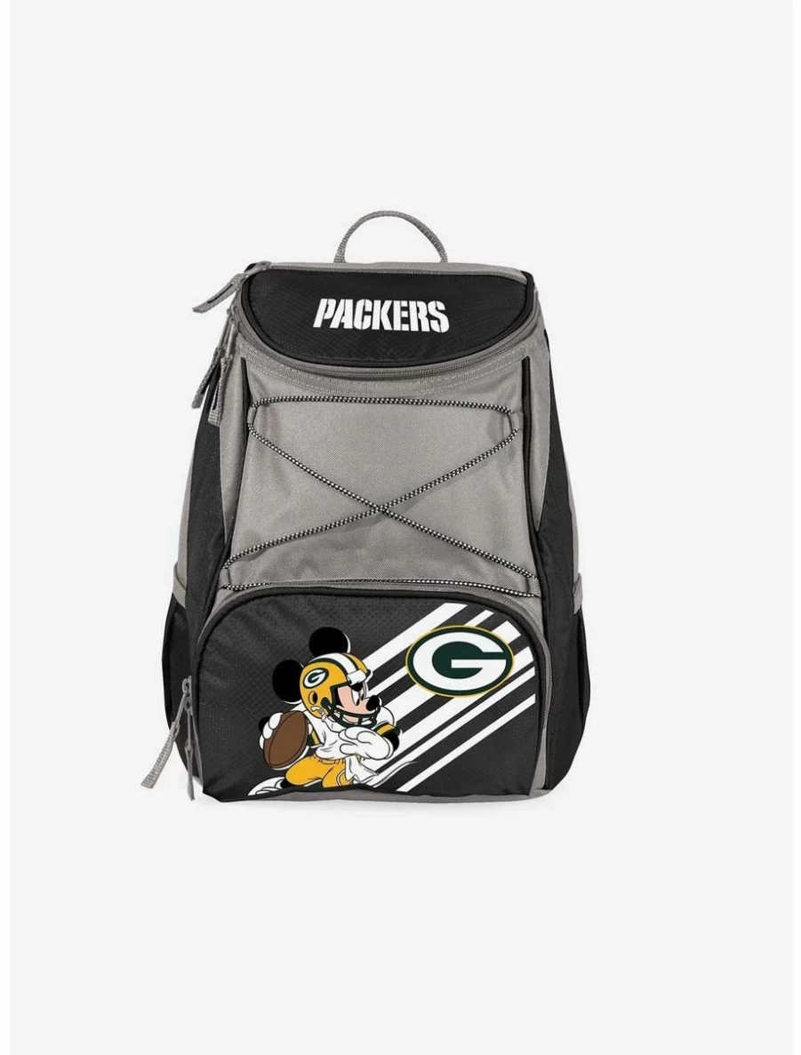 Disney Mickey Mouse NFL Green Bay Packers Cooler Backpack for Lunch Box by BoxLunch