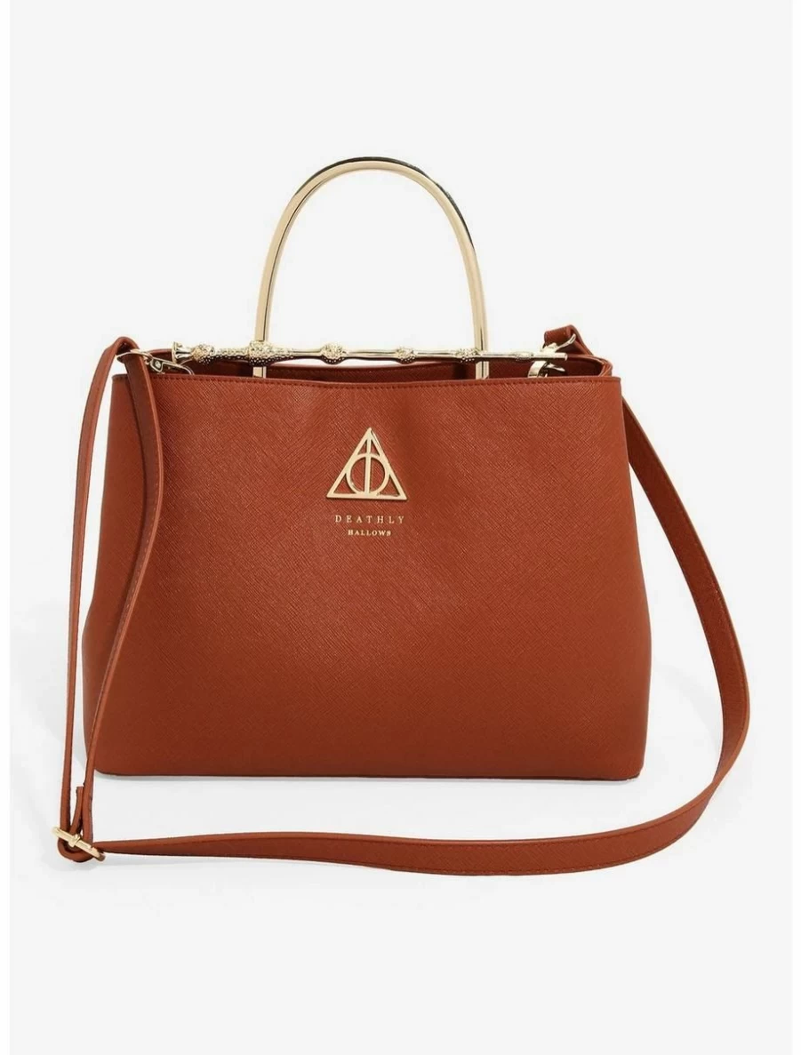 Loungefly Harry Potter Exclusive Cognac Wand Crossbody Bag – BoxLunch Limited Edition