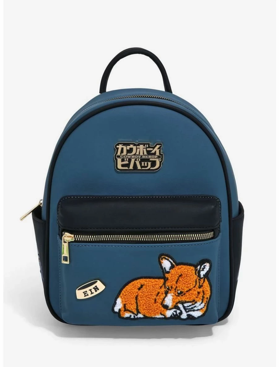 Cowboy Bebop Ein Plush Mini Backpack - BoxLunch Exclusive Anime Merchandise