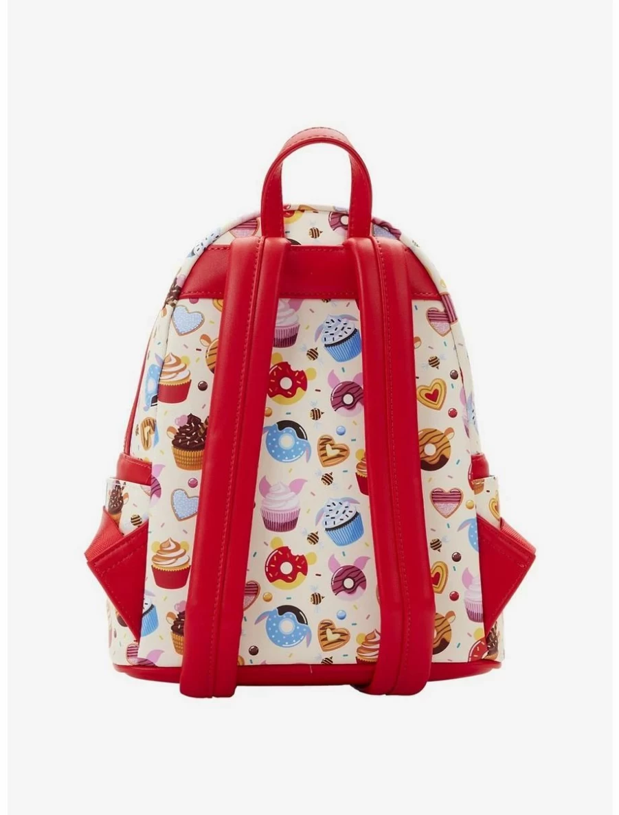 Disney Winnie The Pooh Donuts Print Mini Backpack by Loungefly - Cute Allover Design Boxlunch Exclusive