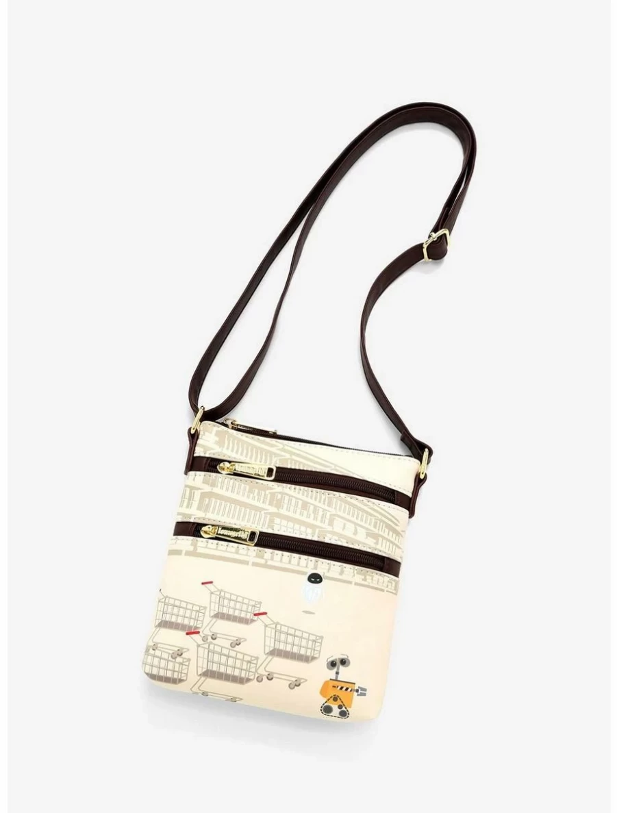 Loungefly Disney Pixar Wall-E and Eve Mini Backpack Crossbody Bag - BoxLunch Exclusive
