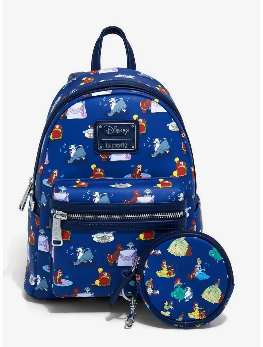 Loungefly Exclusive Disney Princess Dogs Mini Backpack Set with Coin Purse | BoxLunch Limited Edition