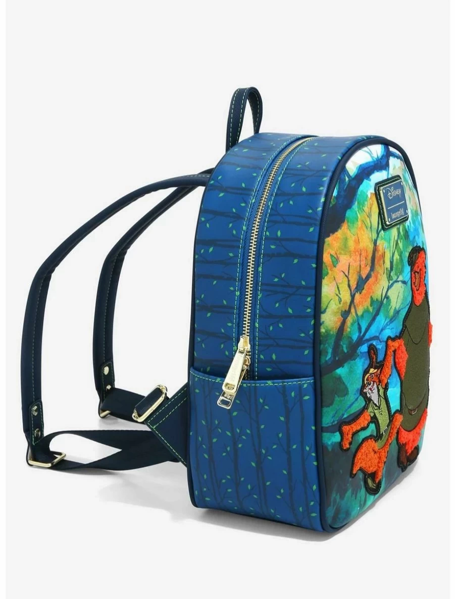 Disney Robin Hood & Little John Mini Backpack by Loungefly - Boxlunch Exclusive Collectible