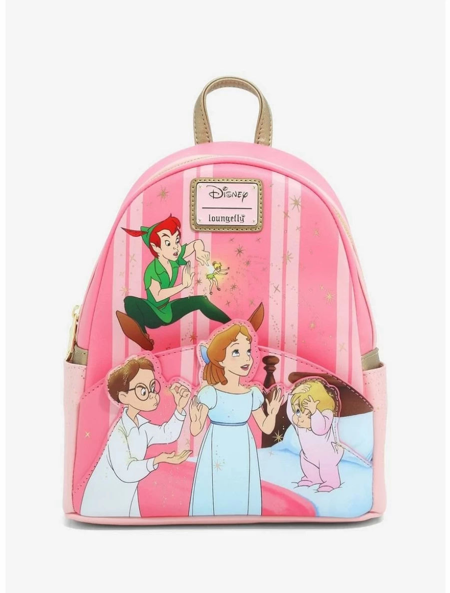 Loungefly Disney Peter Pan 70th Anniversary Mini Backpack - Limited Edition Group Portrait Design