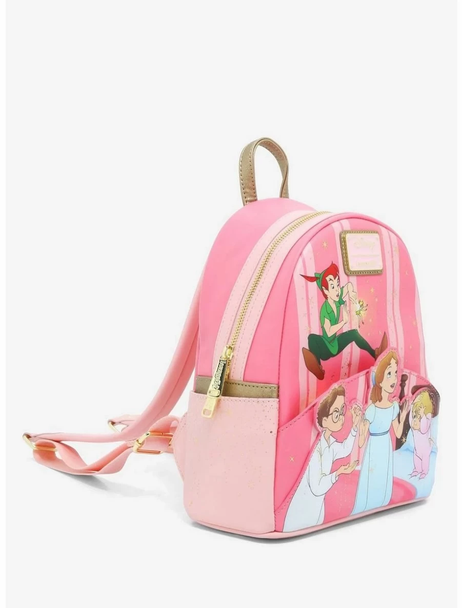 Loungefly Disney Peter Pan 70th Anniversary Mini Backpack - Limited Edition Group Portrait Design