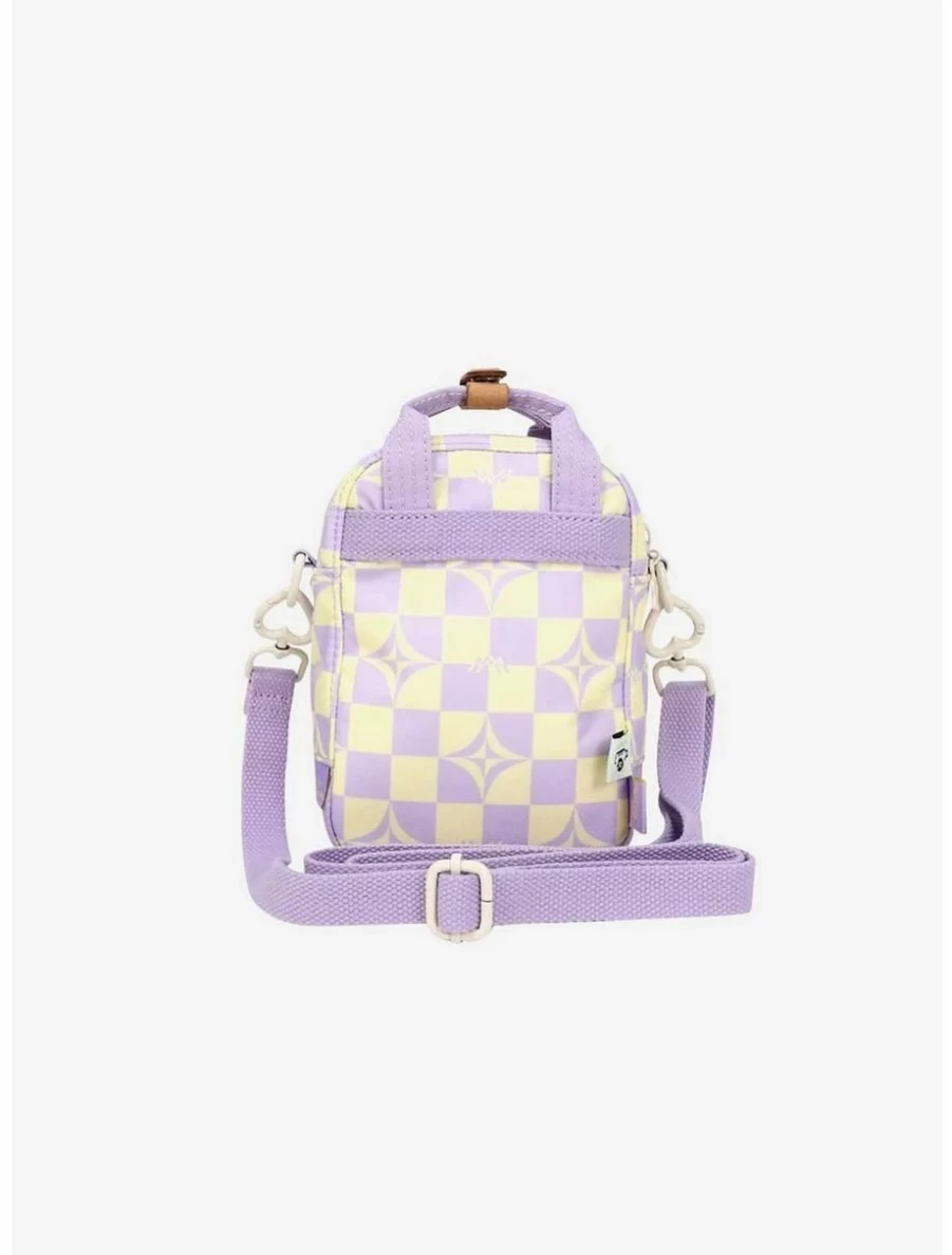 Mini Crossbody Bag - Buttery Soft Doughnut Macaron Design, Kaleido Stadium Style, Compact & Trendy