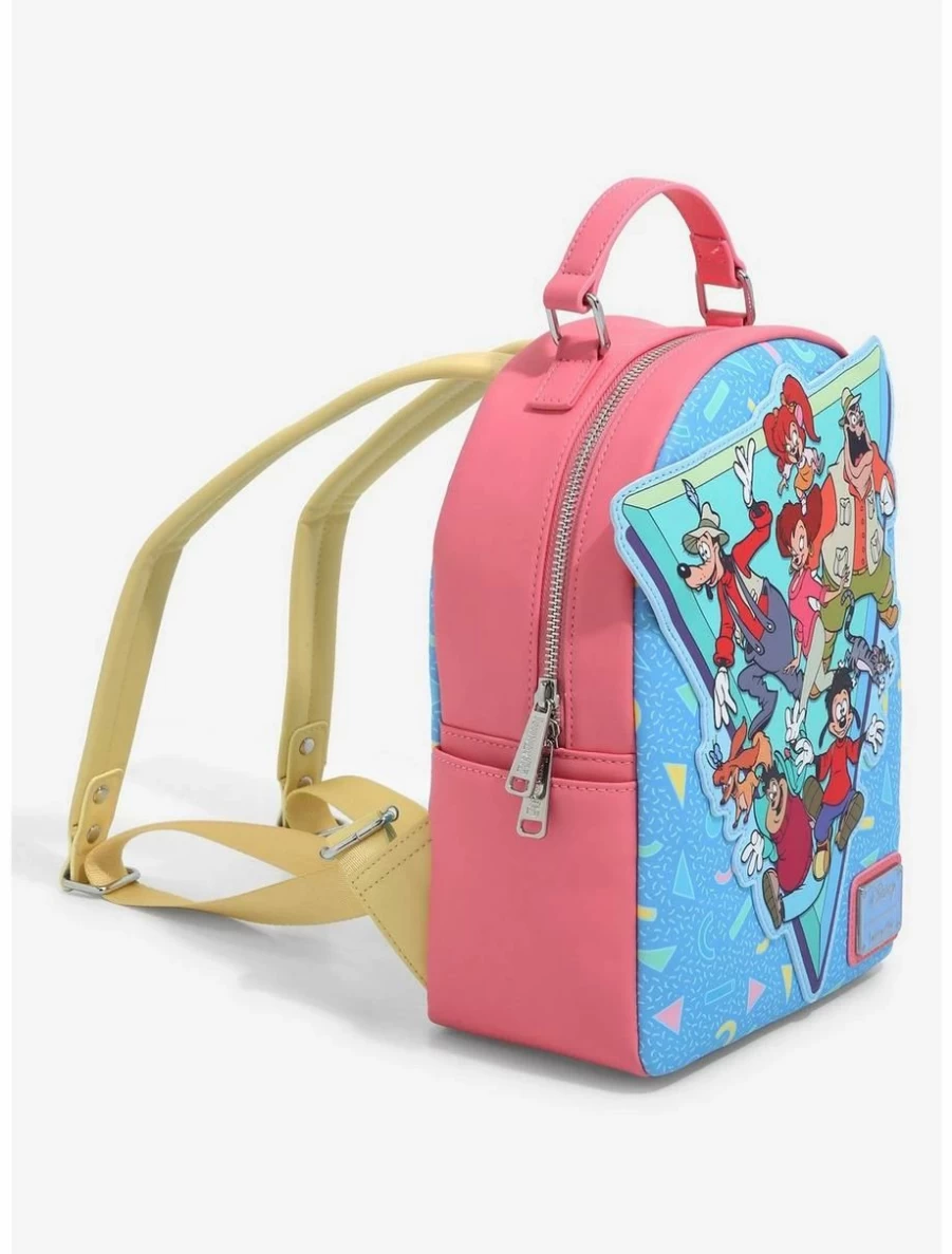Disney Goof Troop Loungefly Mini Backpack Exclusive BoxLunch Portrait Design