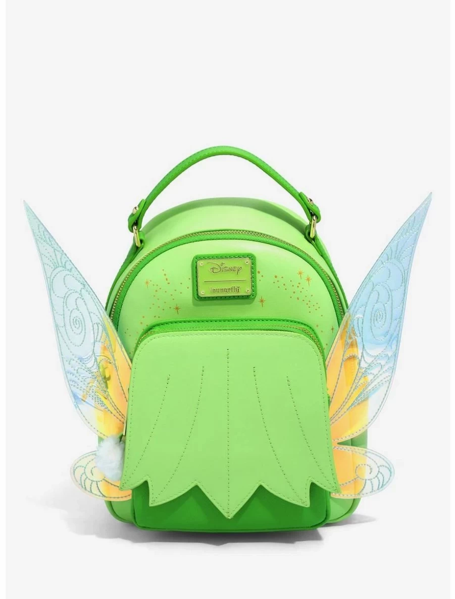 Loungefly Disney Peter Pan Tinker Bell Wings Mini Backpack – BoxLunch Exclusive Figural Design