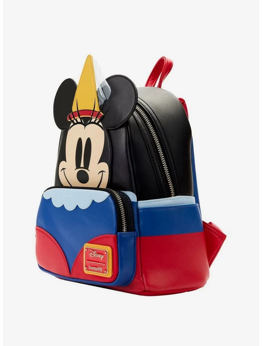 Disney Loungefly Brave Little Tailor Minnie Mouse Mini Backpack Figural Crossbody Bag