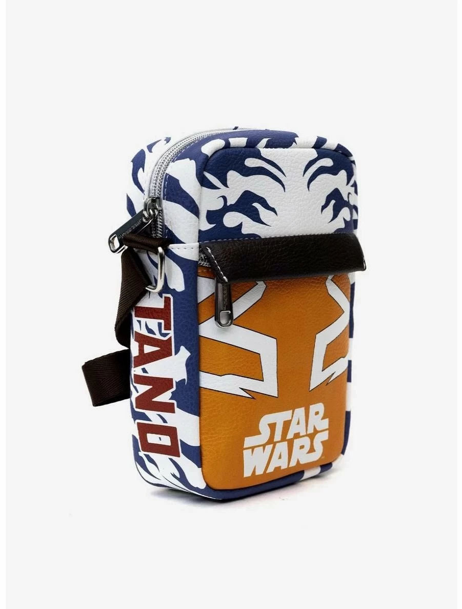 Star Wars Ahsoka Tano Themed Crossbody Bag for Fans | Clone Wars Inspired Lunch Box Handbag