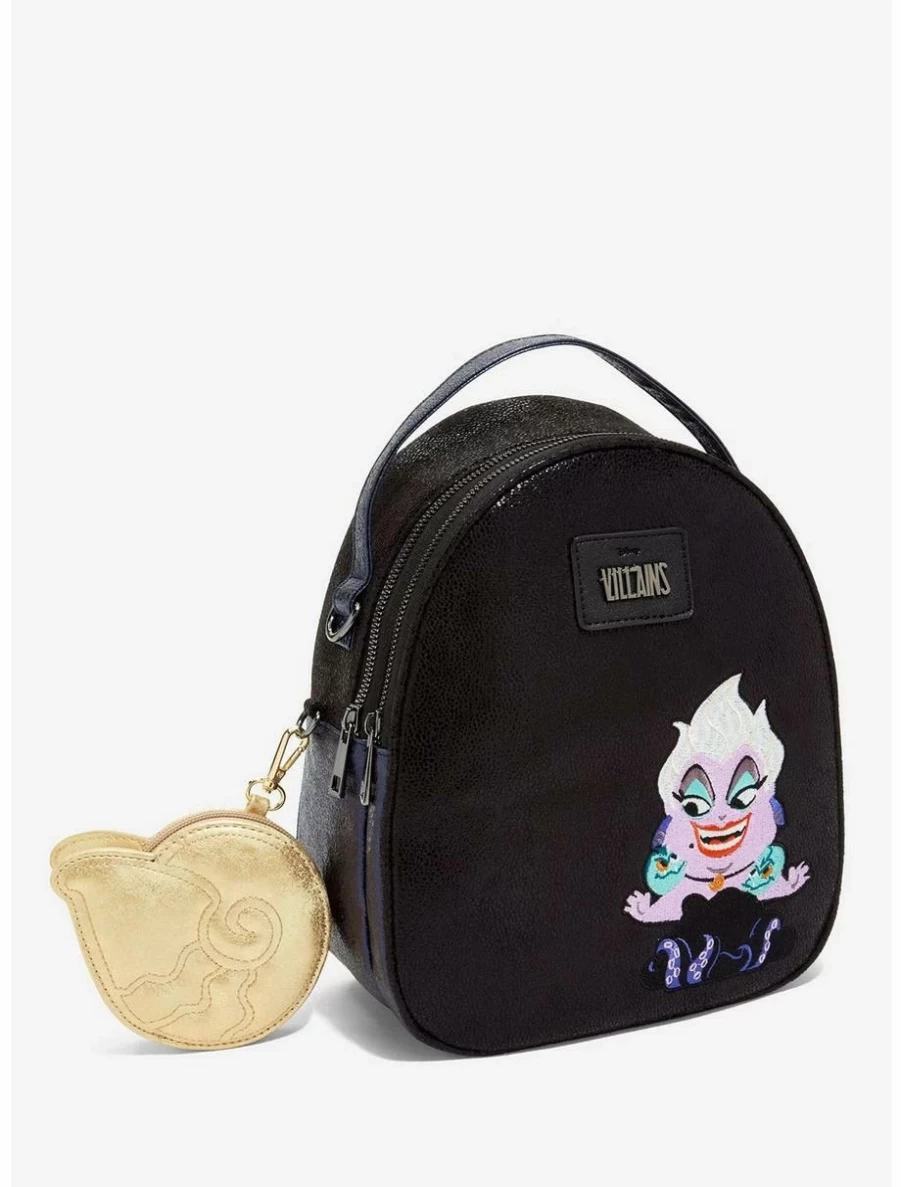 Disney Villains Ursula & Vanessa Chibi Mini Backpack – BoxLunch Exclusive Convertible Portrait Design