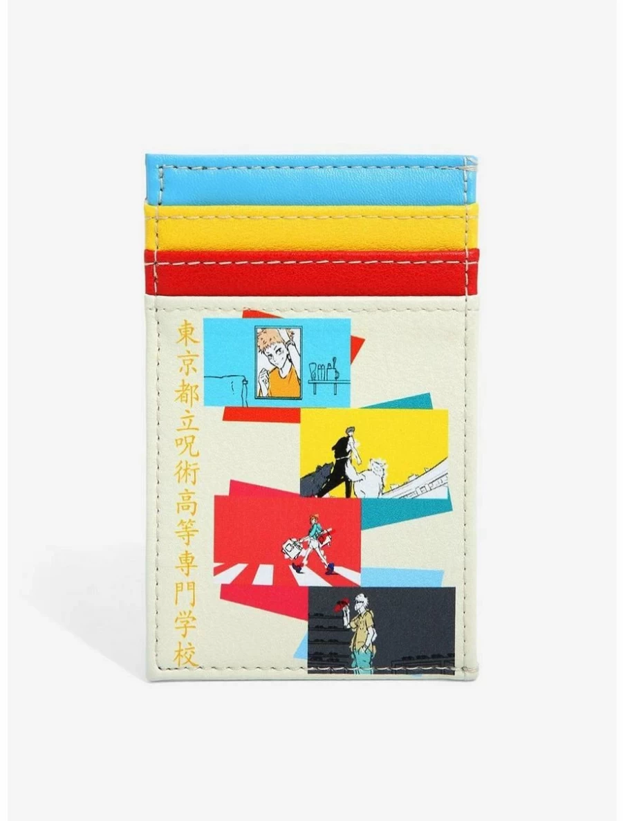 "Jujutsu Kaisen Lost In Paradise Leather Cardholder – BoxLunch Exclusive Anime Wallet"