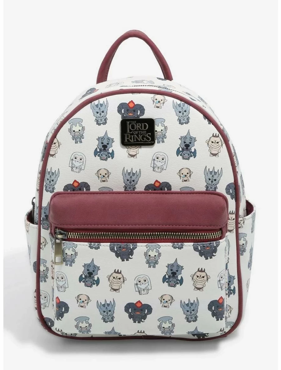 "The Lord of the Rings Chibi Villains Mini Backpack - BoxLunch Exclusive Allover Print"