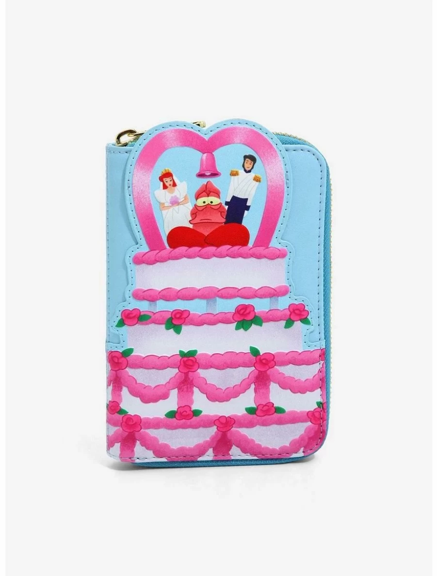 Disney The Little Mermaid Wedding Cake Wallet by Loungefly - Boxlunch Exclusive