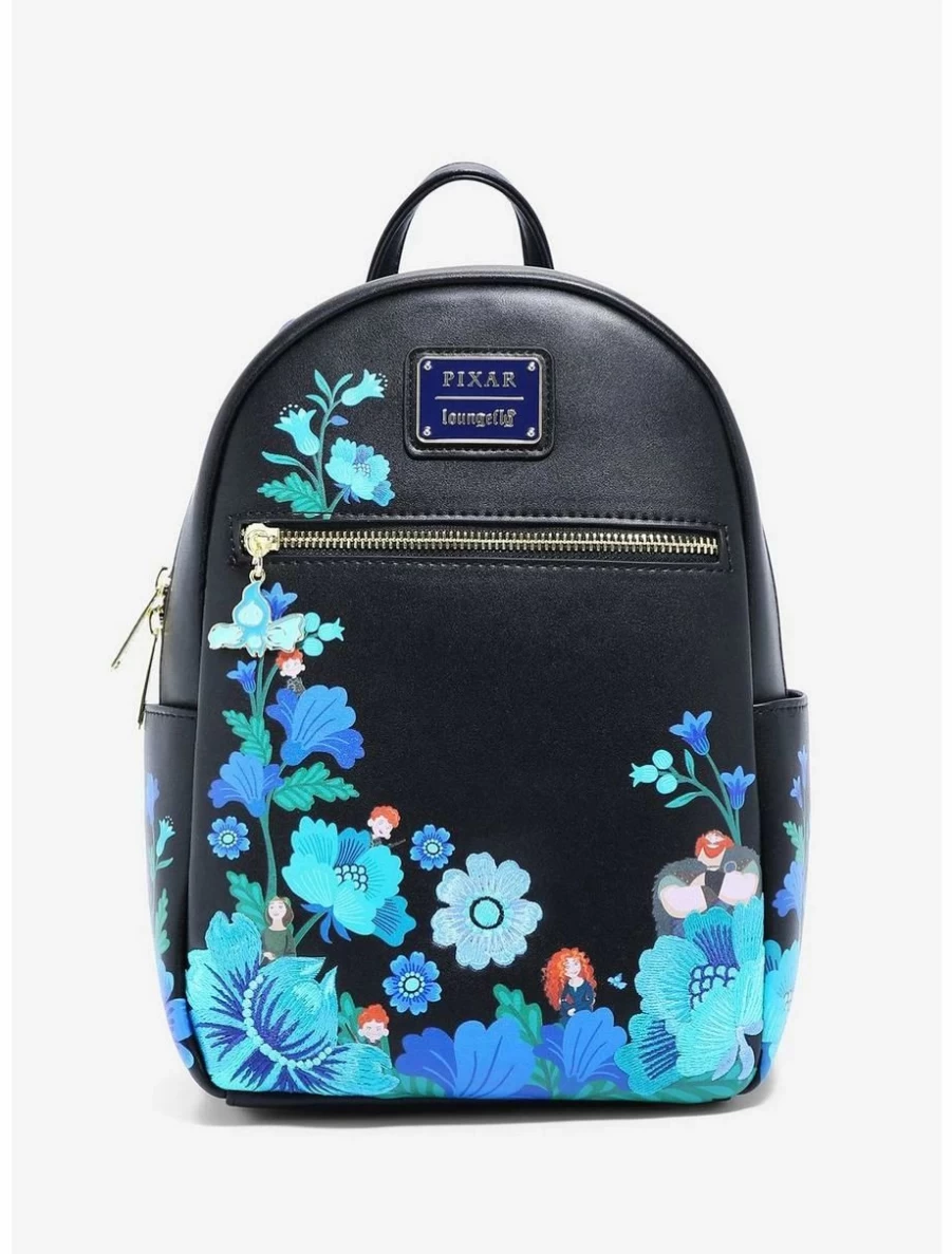 Loungefly Disney Pixar Brave Merida & Family Mini Backpack - Botanical Design BoxLunch Exclusive