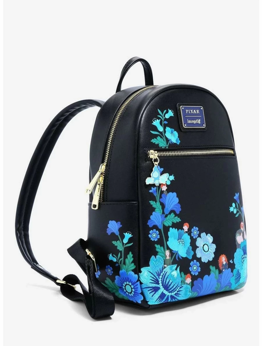 Loungefly Disney Pixar Brave Merida & Family Mini Backpack - Botanical Design BoxLunch Exclusive