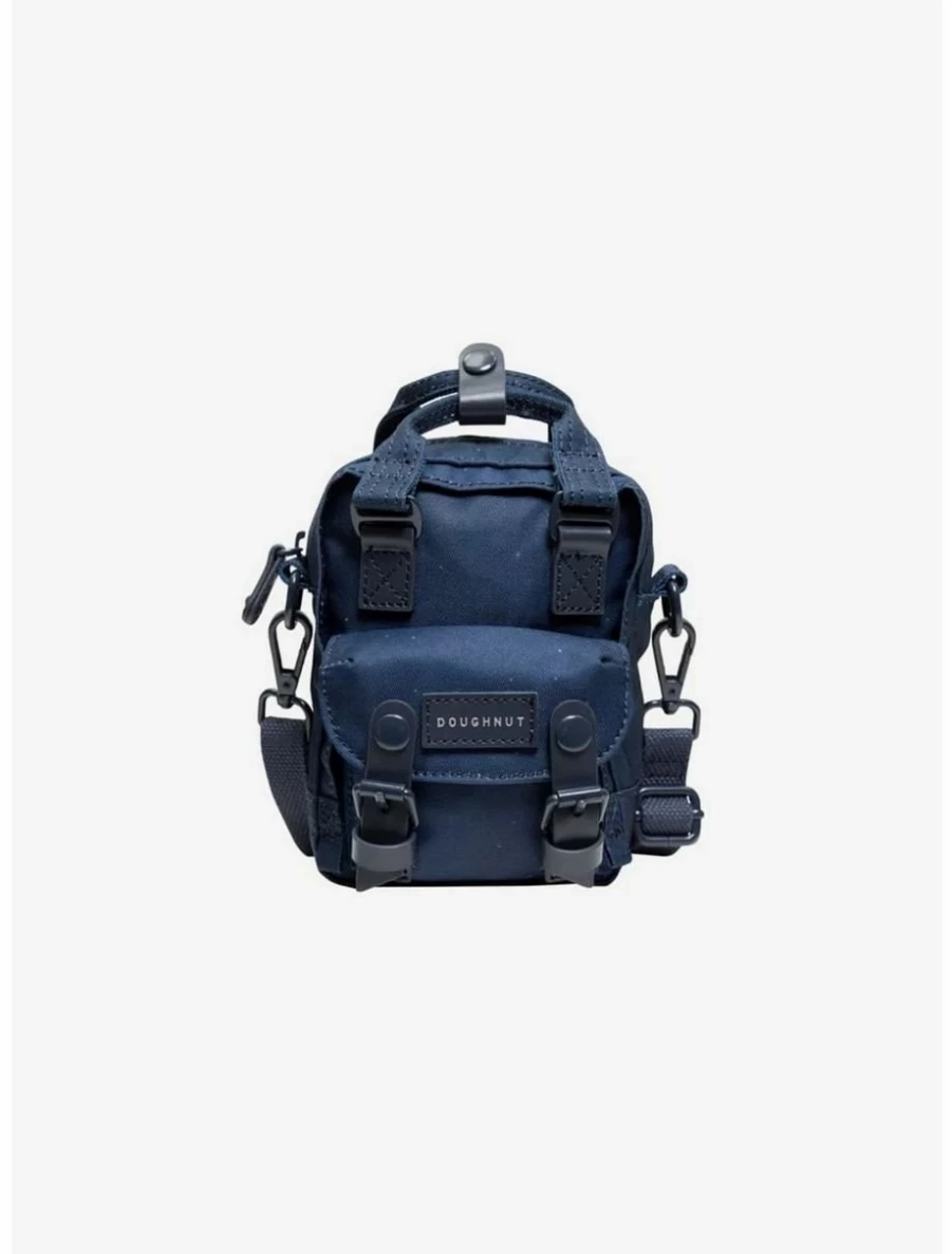"BoxLunch Doughnut Macaron Tiny Sky Series Starry Night Crossbody Bag"