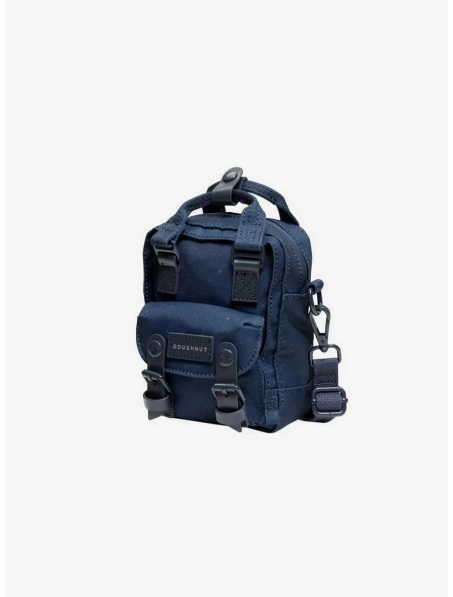 "BoxLunch Doughnut Macaron Tiny Sky Series Starry Night Crossbody Bag"