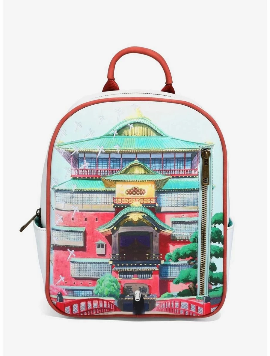 "Studio Ghibli Spirited Away Yubaba's Bathhouse Mini Backpack - Exclusive BoxLunch Anime Merchandise"