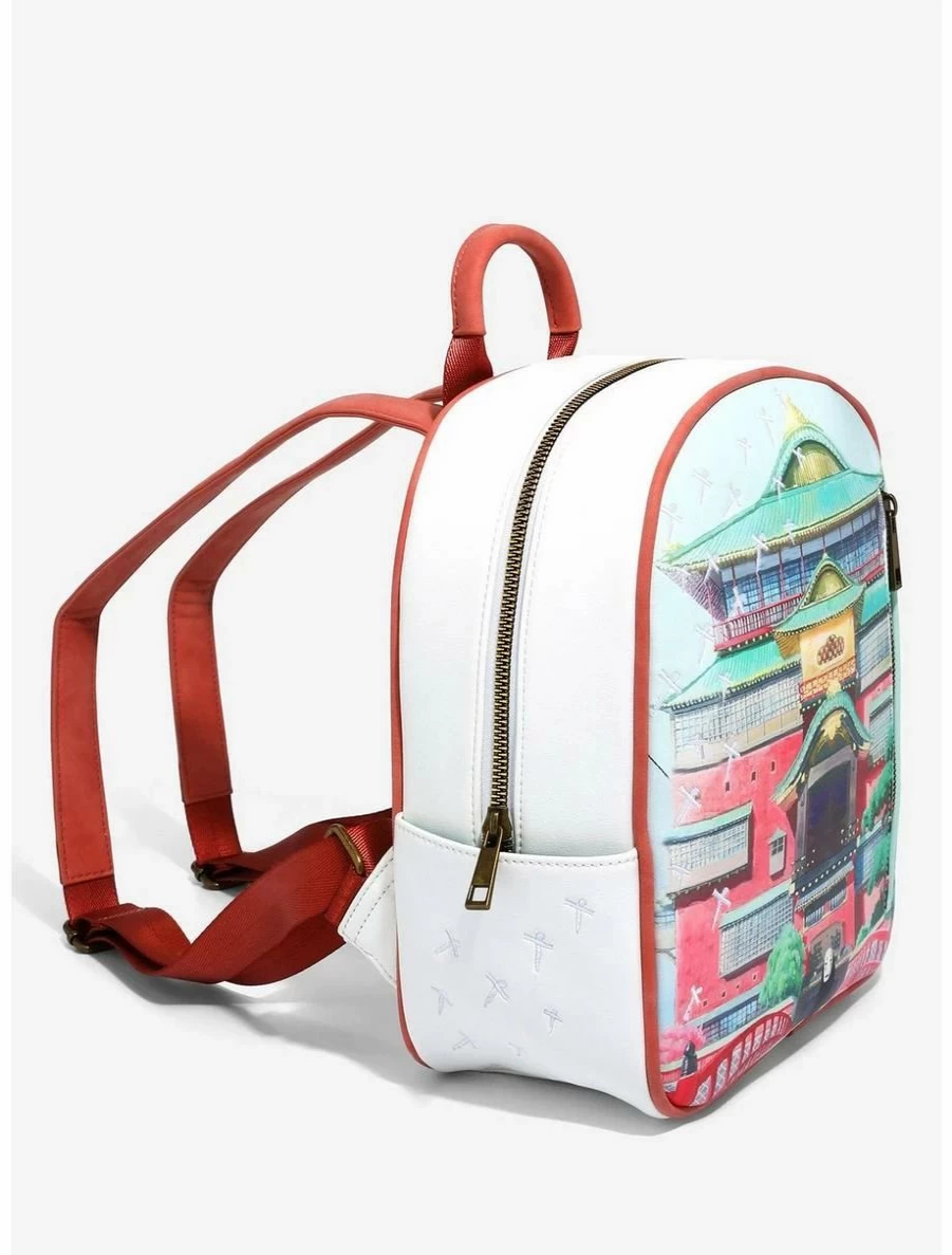 "Studio Ghibli Spirited Away Yubaba's Bathhouse Mini Backpack - Exclusive BoxLunch Anime Merchandise"