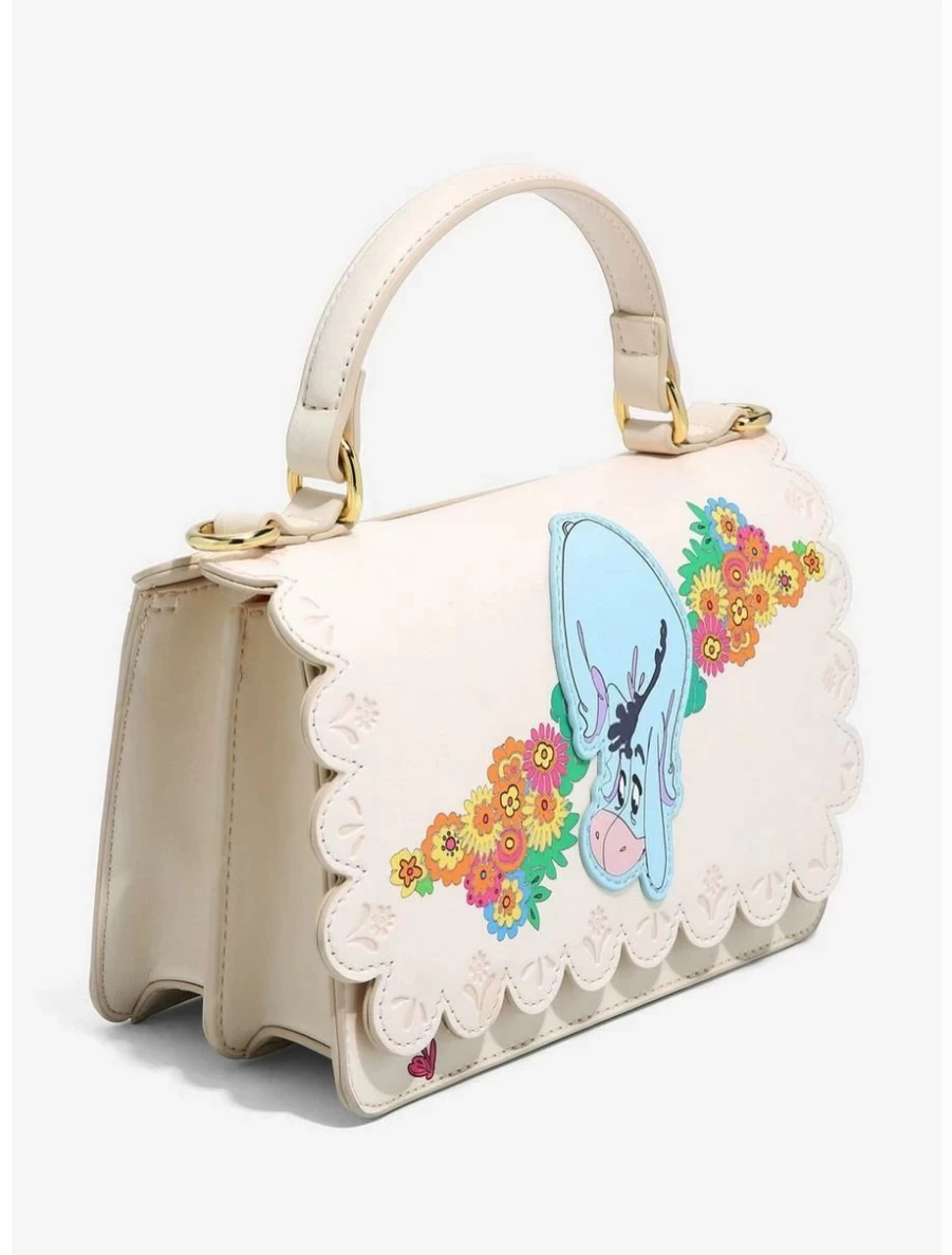 Loungefly Disney Winnie The Pooh Eeyore Floral Crossbody Bag - BoxLunch Exclusive Handbag